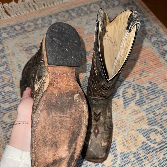 Circle G Women's square toe boots - Picture 4 of 4